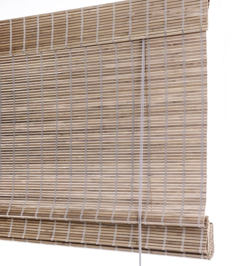 Bamboo roman blind