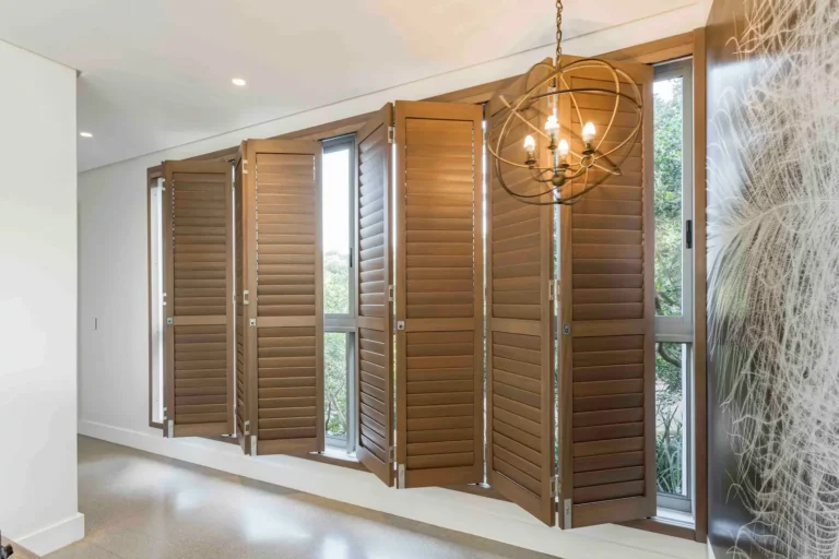 Timber plantation shutters installed in Ballito
