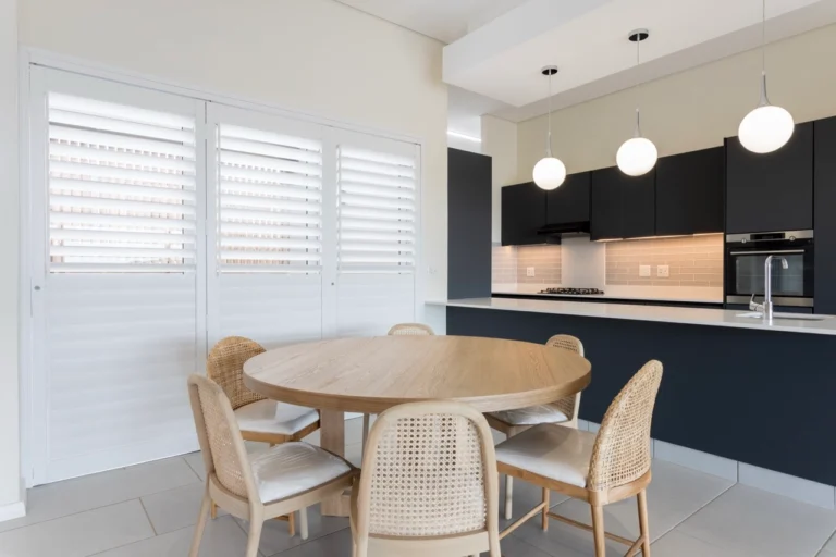 Aluminium shutters fitted in a Ballito home