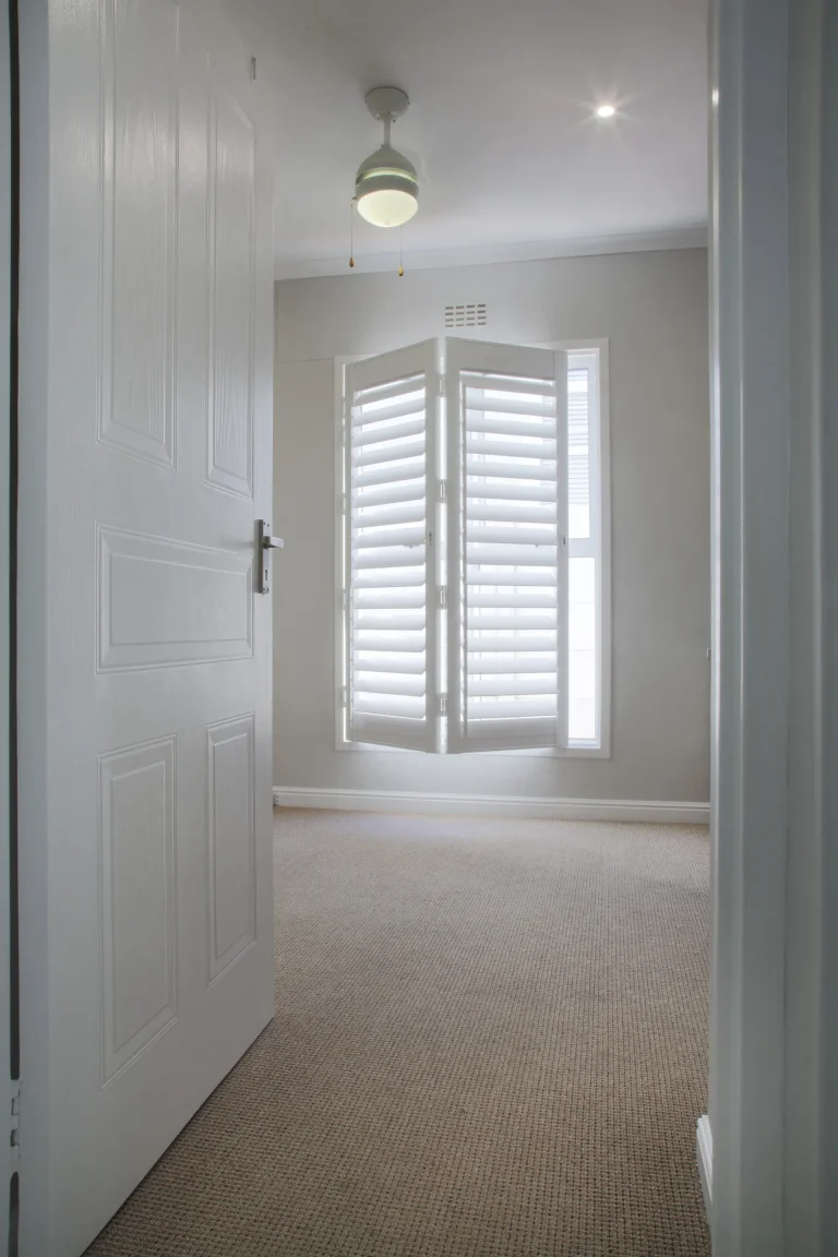 Custom shutters fitted in a Ballito home