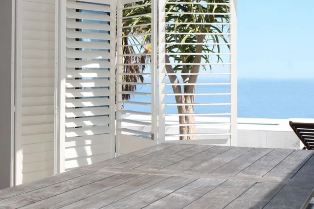 Security shutters installed in a Ballito home on the Dolphin Coast